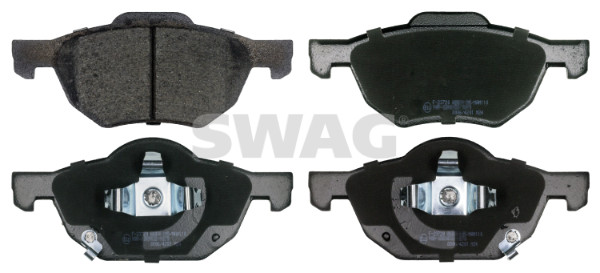 Kit pastiglie freno, Freno a disco - 33 10 6509 SWAG