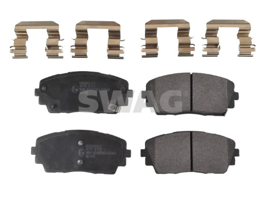 Brake Pad Set, disc brake - 33 10 6512 SWAG