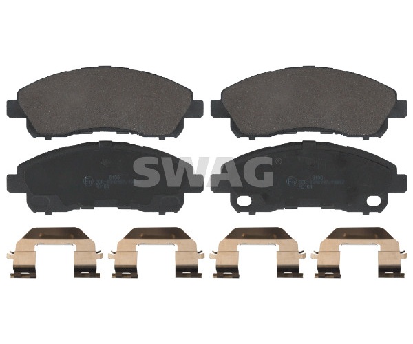 Brake Pad Set, disc brake - 33 10 6536 SWAG