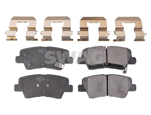 Brake Pad Set, disc brake - 33 10 6558 SWAG