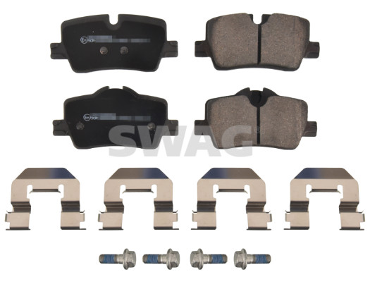 Brake Pad Set, disc brake - 33 10 6631 SWAG