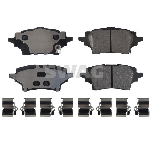 Brake Pad Set, disc brake - 33 10 6652 SWAG
