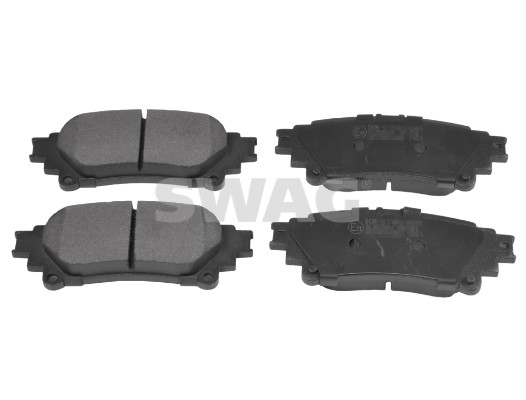 Brake Pad Set, disc brake - 33 10 7110 SWAG