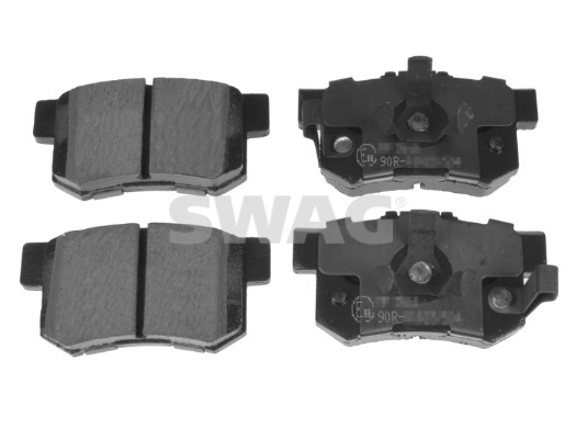 Brake Pad Set, disc brake - 33 10 7113 SWAG