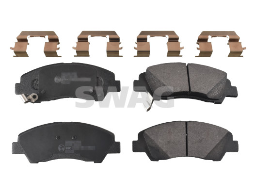 Brake Pad Set, disc brake - 33 10 7143 SWAG