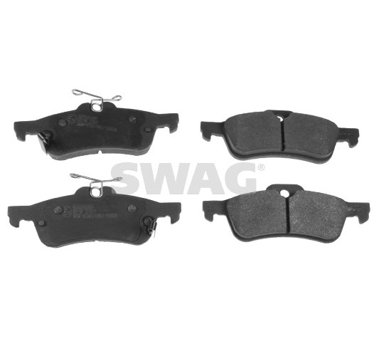 Brake Pad Set, disc brake - 33 10 7258 SWAG