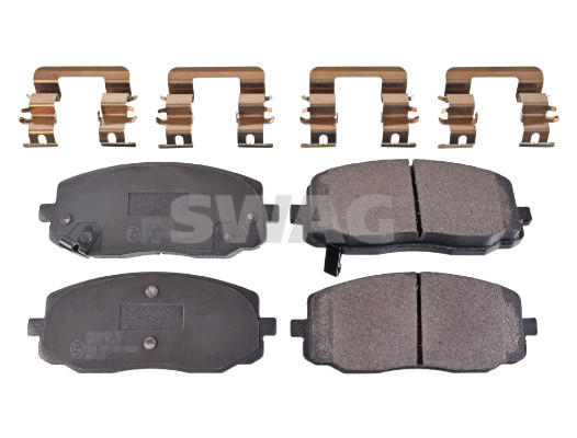 Brake Pad Set, disc brake - 33 10 7280 SWAG