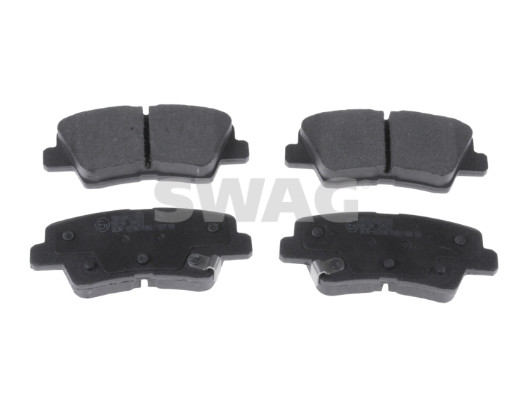 Brake Pad Set, disc brake - 33 10 7284 SWAG