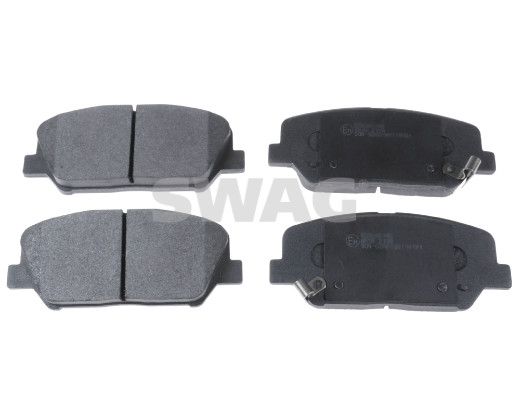 Brake Pad Set, disc brake - 33 10 7287 SWAG