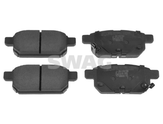 Brake Pad Set, disc brake - 33 10 7325 SWAG