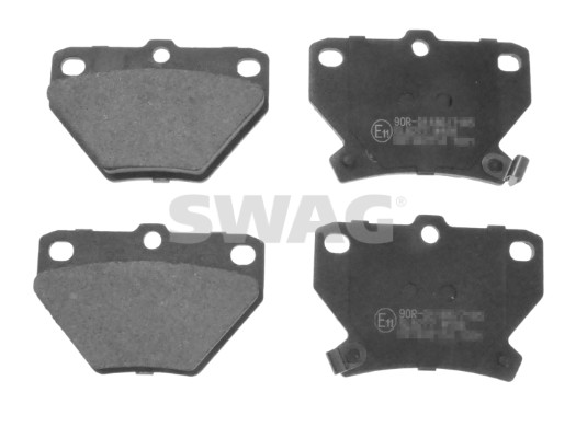 Brake Pad Set, disc brake - 33 10 7341 SWAG