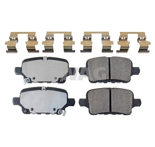 Brake Pad Set, disc brake - 33 10 7489 SWAG