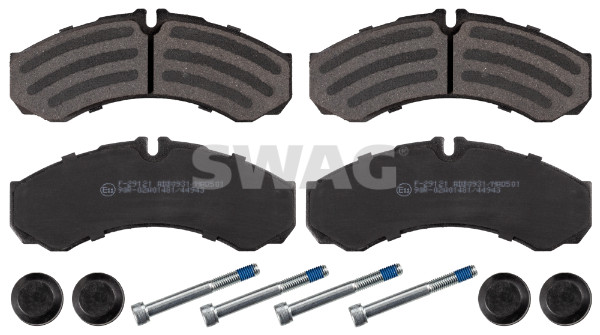 Brake Pad Set, disc brake - 33 10 7492 SWAG