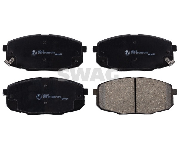 Brake Pad Set, disc brake - 33 10 7523 SWAG