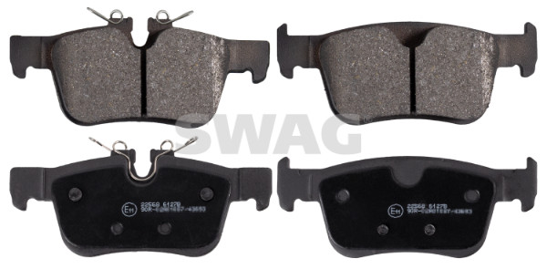 Brake Pad Set, disc brake - 33 10 7600 SWAG