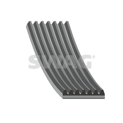V-Ribbed Belt - 33 10 9407 SWAG