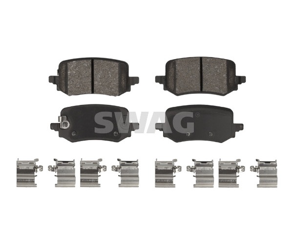 Brake Pad Set, disc brake - 33 11 0389 SWAG