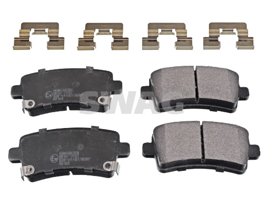 Brake Pad Set, disc brake - 40 11 6147 SWAG