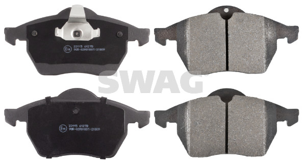 Brake Pad Set, disc brake - 40 91 6107 SWAG