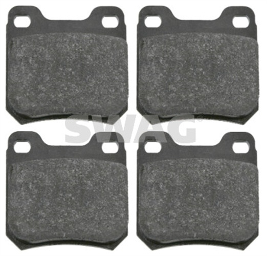 Brake Pad Set, disc brake - 40 91 6155 SWAG