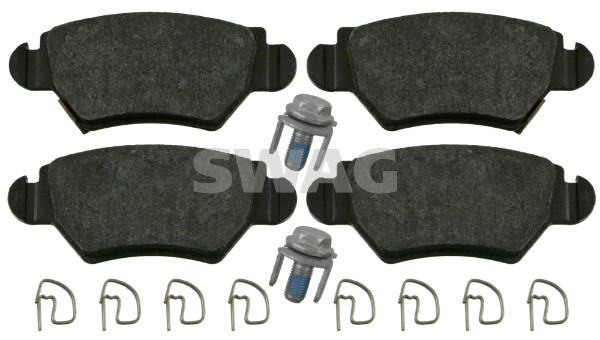 Brake Pad Set, disc brake - 40 91 6445 SWAG