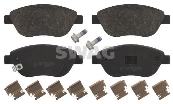 Brake Pad Set, disc brake - 40 91 6630 SWAG
