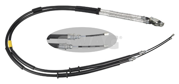 Cable, parking brake - 42 10 3667 SWAG