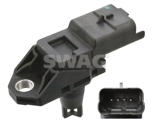 Sensor, intake manifold pressure - 50 10 6021 SWAG