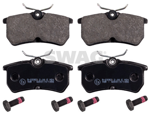 Brake Pad Set, disc brake - 50 91 6167 SWAG