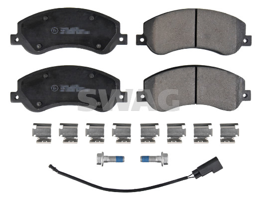 Brake Pad Set, disc brake - 50 91 6637 SWAG