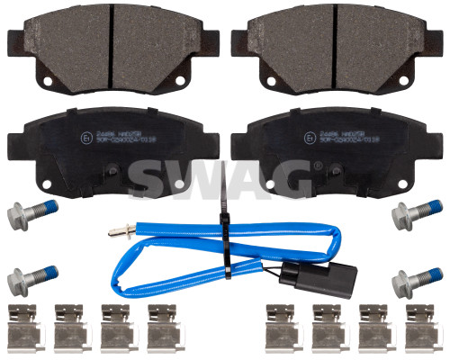 Brake Pad Set, disc brake - 50 91 6701 SWAG