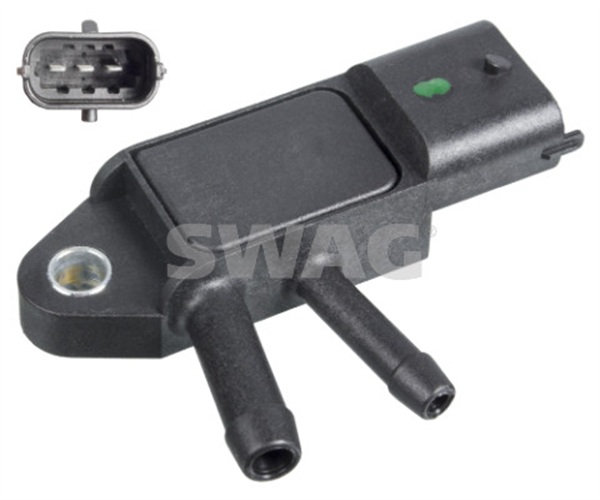 Sensor, exhaust pressure - 55 10 3171 SWAG