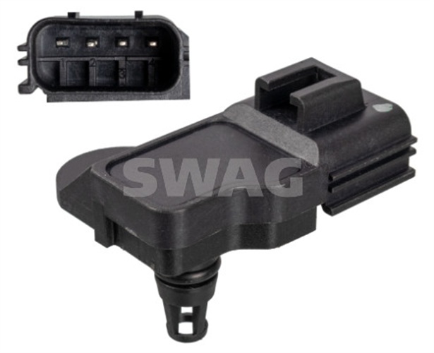 Sensor, intake manifold pressure - 55 10 6080 SWAG