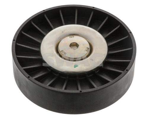 Deflection/Guide Pulley, V-ribbed belt - 57 92 1568 SWAG