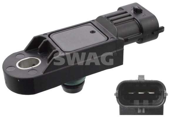 Sensor, boost pressure - 60 10 3603 SWAG