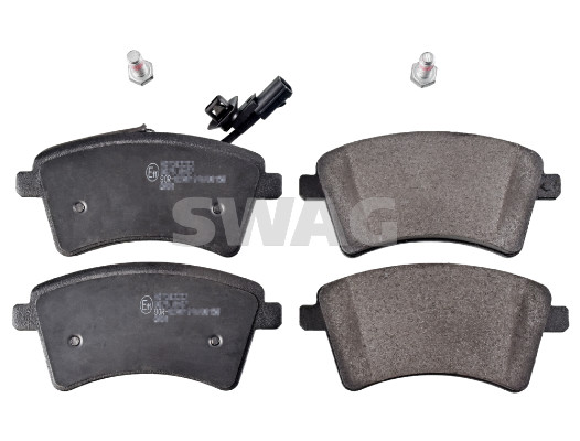 Brake Pad Set, disc brake - 60 11 6200 SWAG