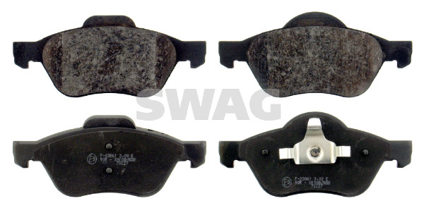 Brake Pad Set, disc brake - 60 91 6435 SWAG