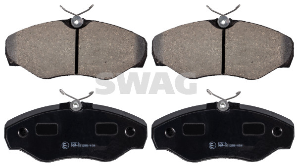 Brake Pad Set, disc brake - 60 91 6473 SWAG