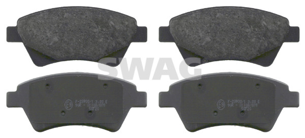 Brake Pad Set, disc brake - 60 91 6477 SWAG