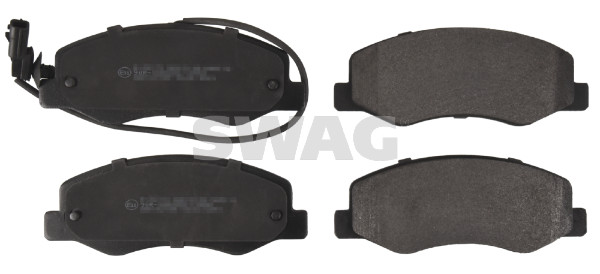 Brake Pad Set, disc brake - 60 91 6819 SWAG