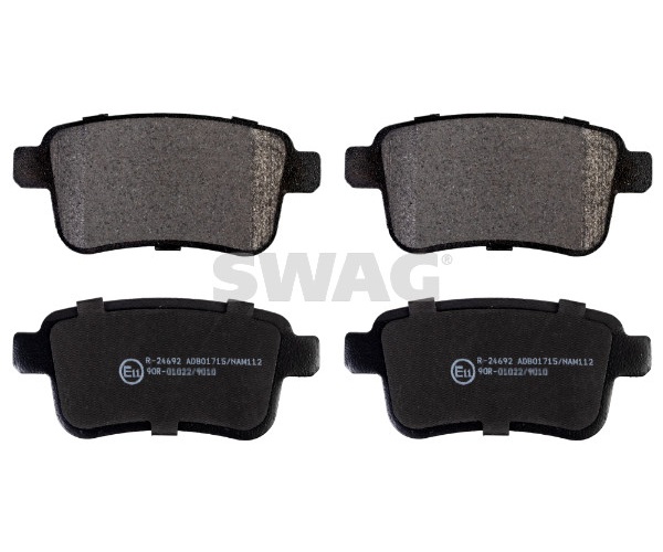 Brake Pad Set, disc brake - 60 91 6897 SWAG