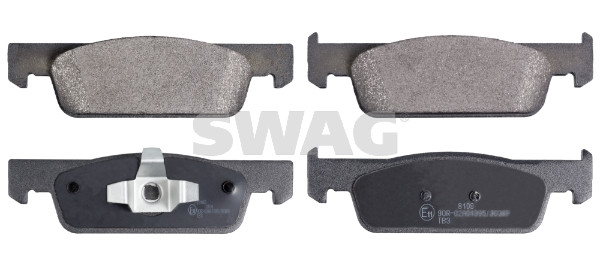 Brake Pad Set, disc brake - 60 91 6965 SWAG