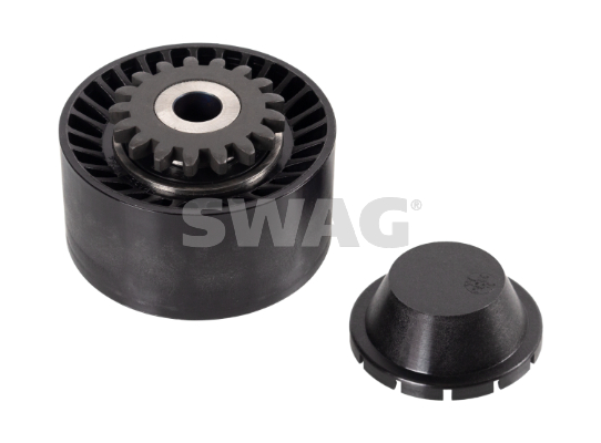 Deflection/Guide Pulley, V-ribbed belt - 60 93 0248 SWAG