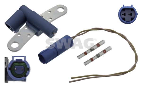 Sensor, crankshaft pulse - 60 93 4970 SWAG
