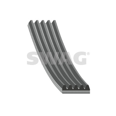 V-Ribbed Belt - 60 93 9784 SWAG