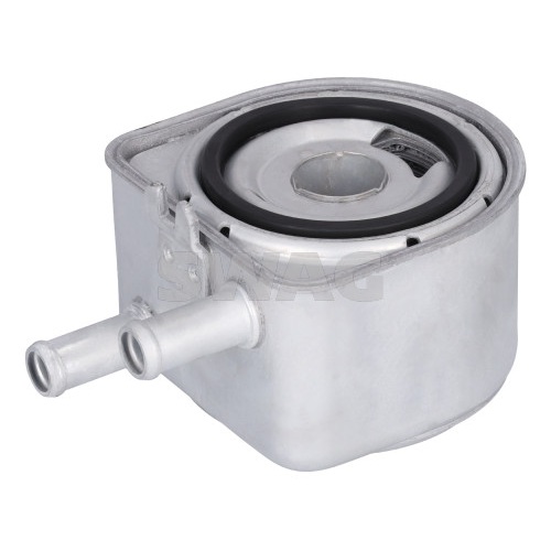 Oil Cooler, engine oil - 62 10 0500 SWAG