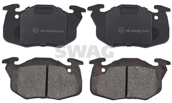 Brake Pad Set, disc brake - 62 91 6192 SWAG
