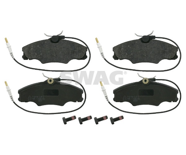 Brake Pad Set, disc brake - 62 91 6221 SWAG