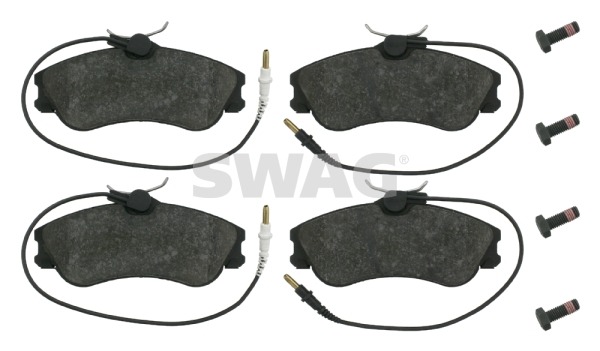Brake Pad Set, disc brake - 62 91 6237 SWAG