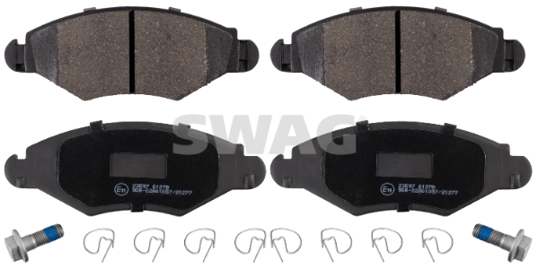 Brake Pad Set, disc brake - 62 91 6575 SWAG